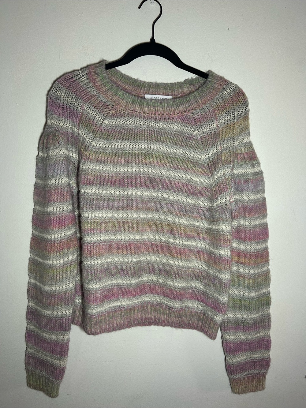 Intermix wool blend sweater